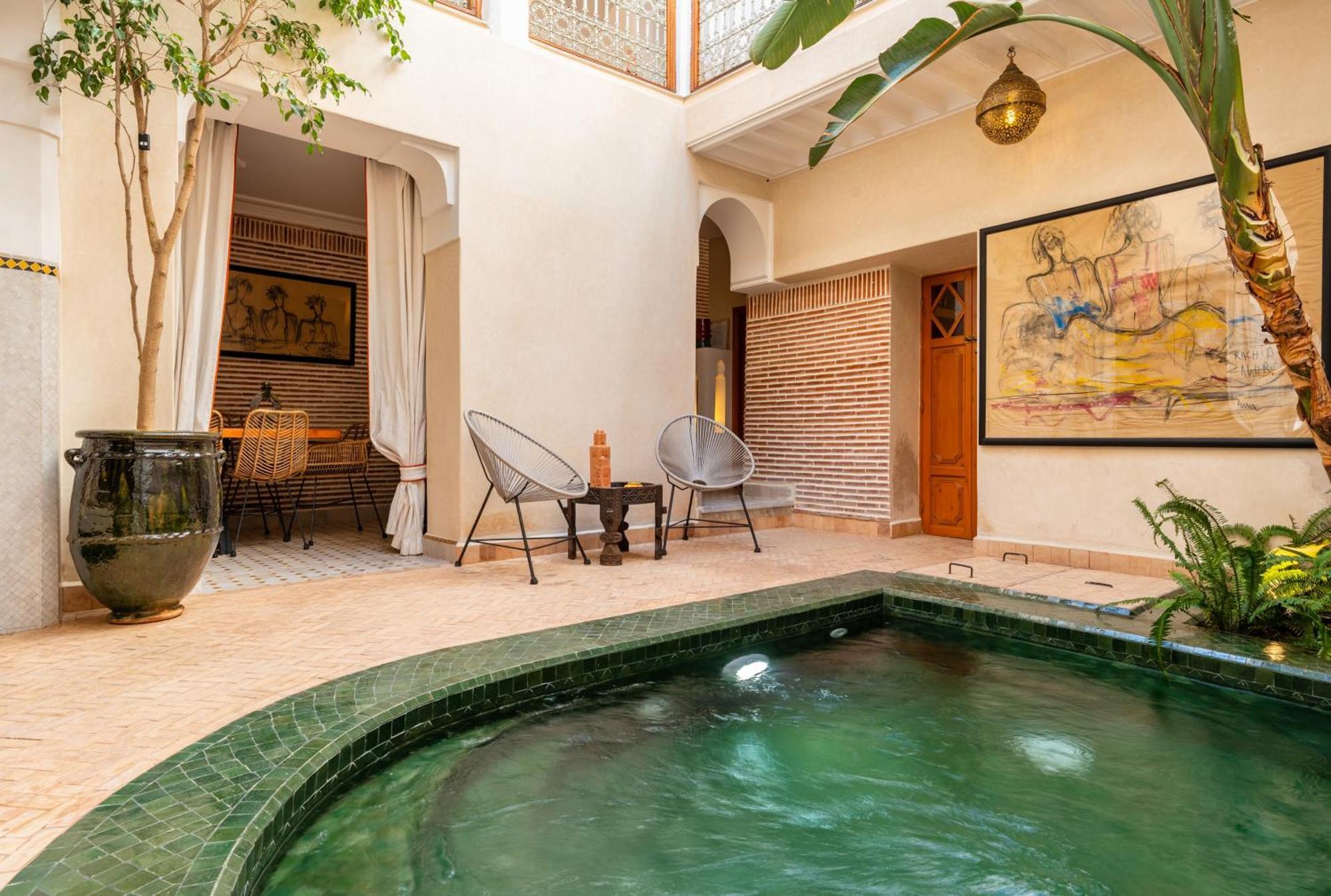 Riad The D'Orient - Piscine Privee - Petit Dejeuner Marrakesh Eksteriør bilde